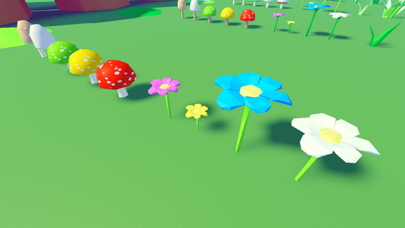 Low poly nature asset pack